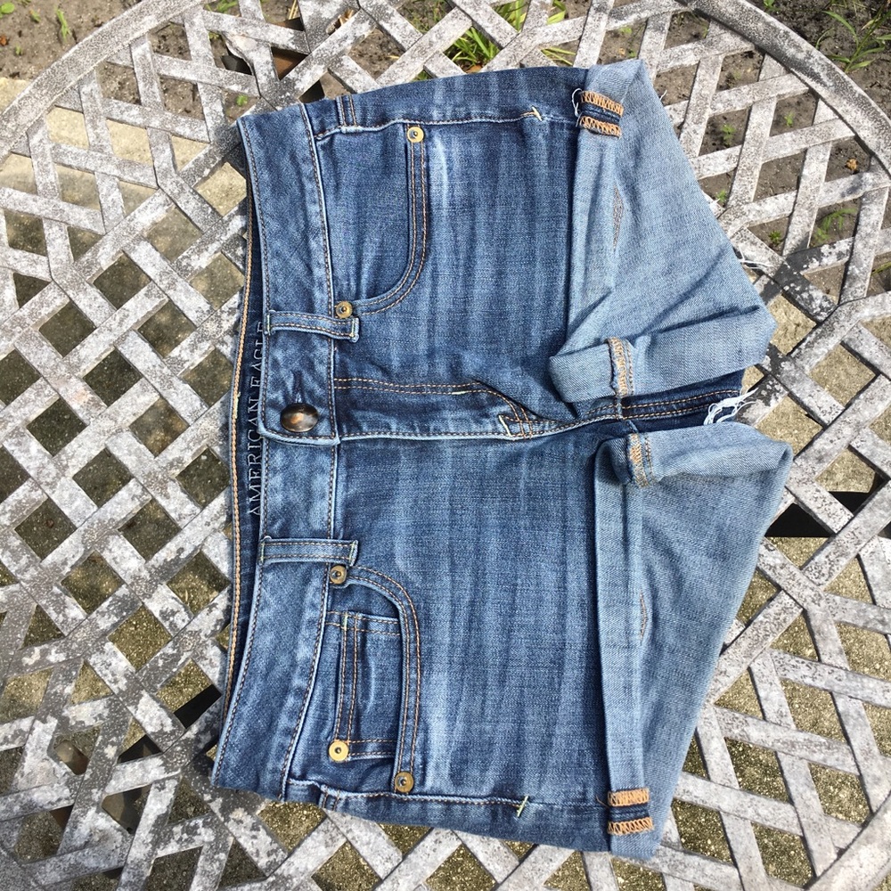 American Eagle Shortie denim shorts